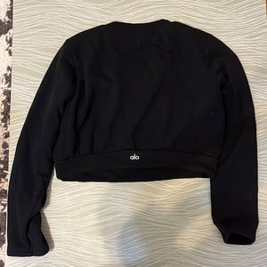 Cropped Alo sweatshirt